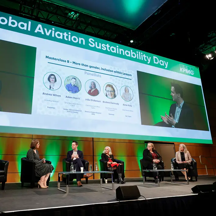 aircraft leasing ireland global aviation sustainability day 2023 inclusion panel
