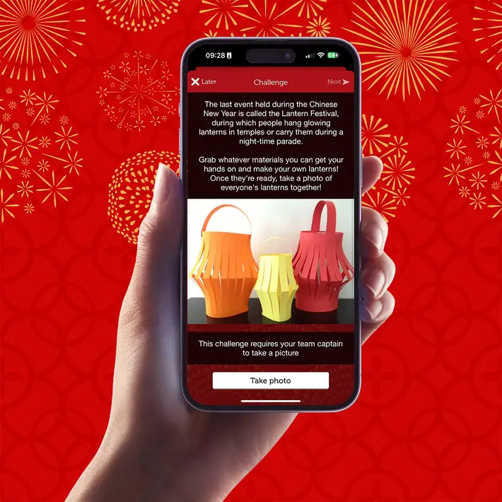 Chinese new year team building activity for corporates