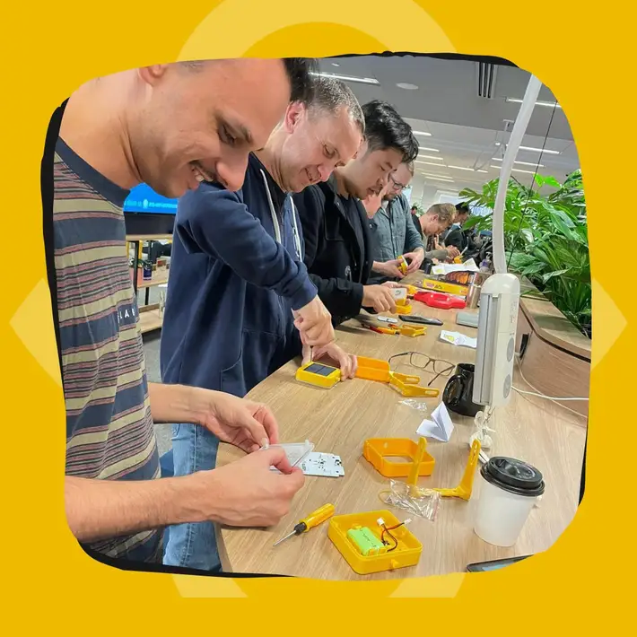 SolarBuddy Kits being made