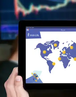 holding ipad with bespoke learning and development game