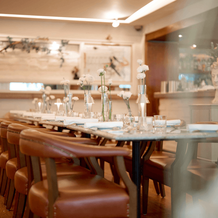 Corporate Team Building Events at The Imperial Hotel | Dynamic Events | Dinner set up 