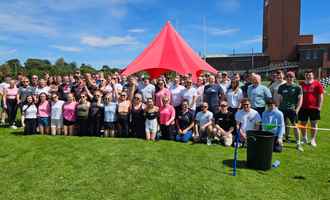 Corporate team building activity at a venue in Portlaoise, Laois