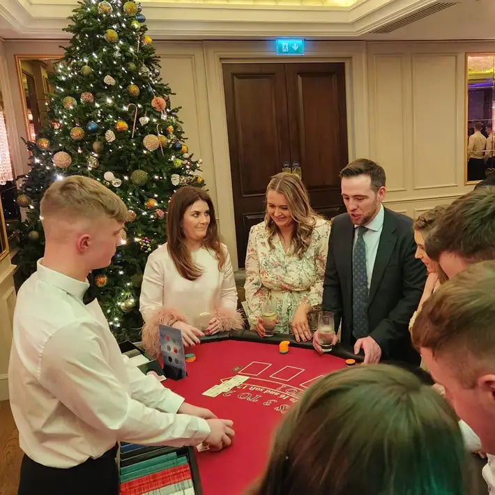 KPMG christmas party casino night
