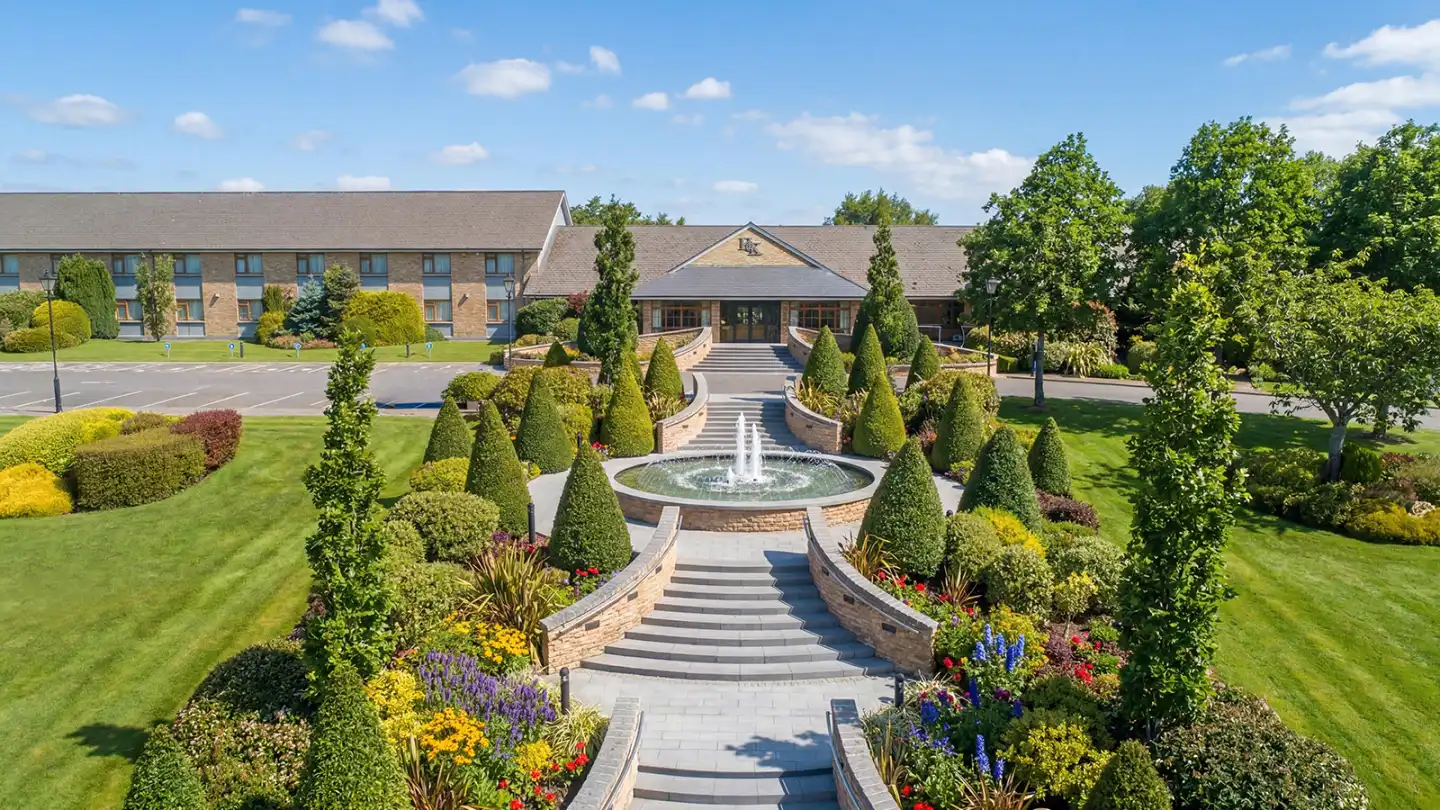 Hotel Kilmore in Cavan with landscaped gardens and outdoor grounds for corporate events and team building