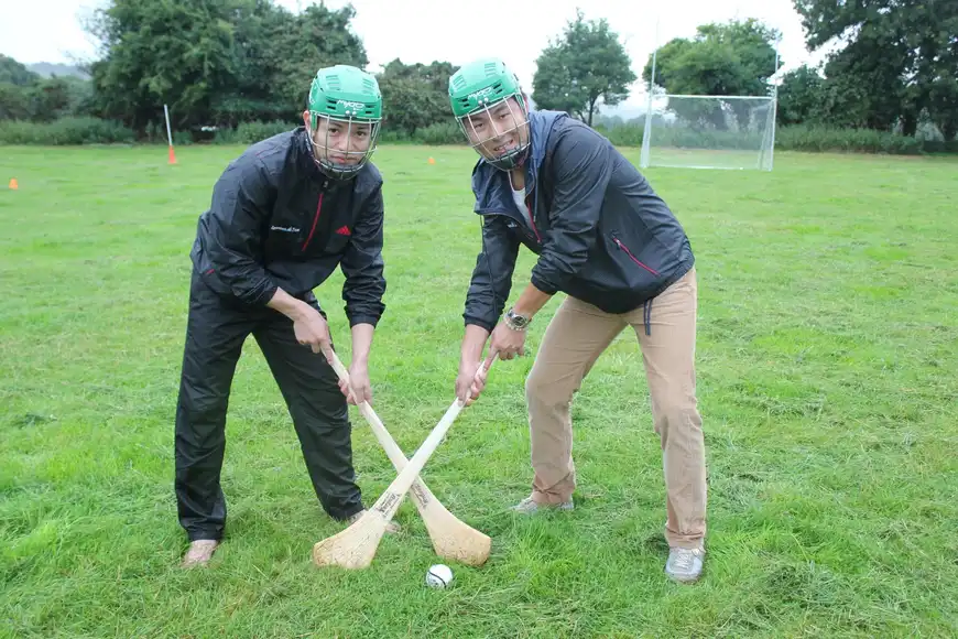 gaelic games team building activity for international groups in ireland