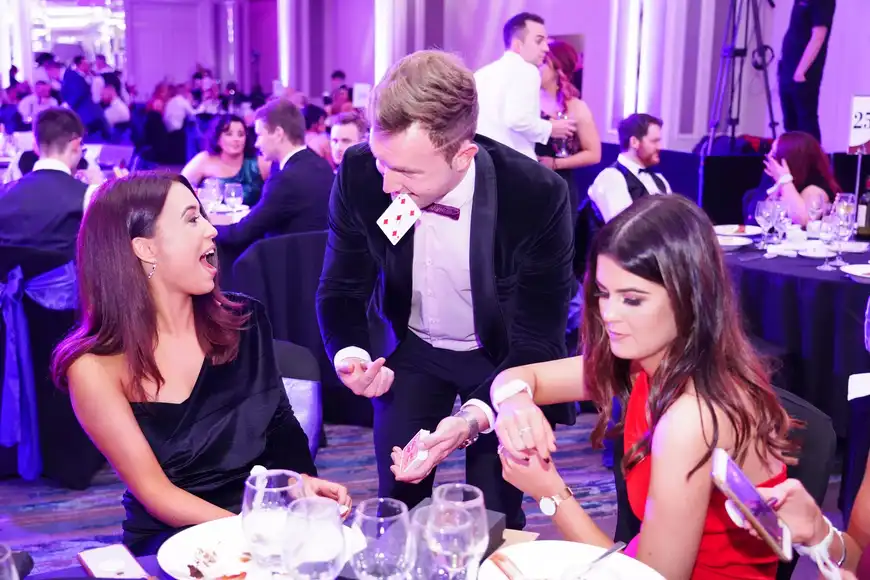 magician corporate event entertainment for Dynamic Events Ireland