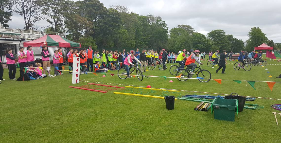 Outdoor team building in Galway for corporates