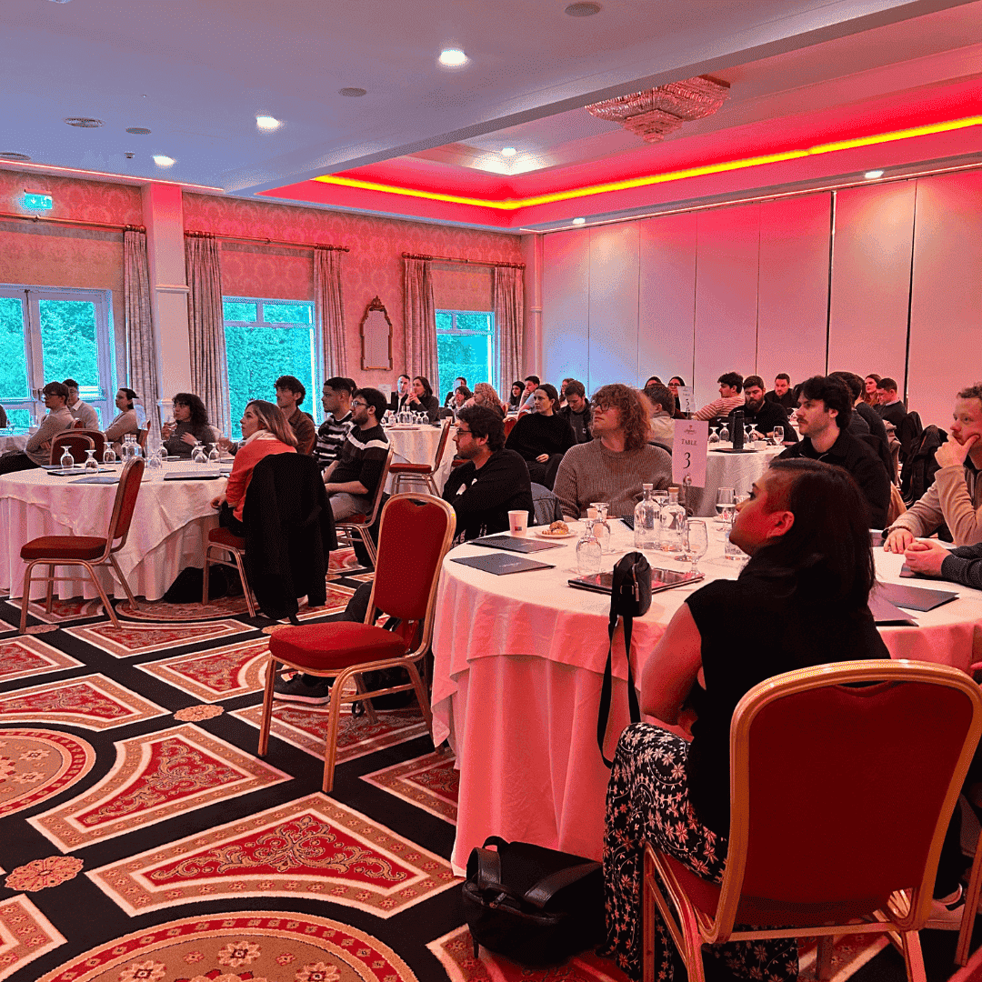 Team listening to the brief at the start of the team building event