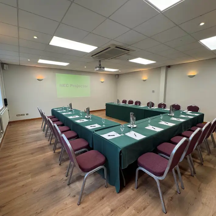 Boardroom in the brandon house hotel with U shaped setup