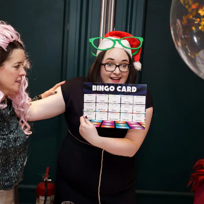 disco bingo card