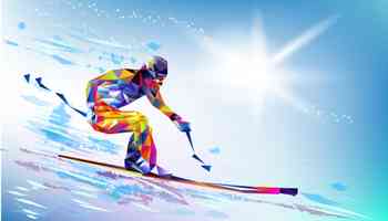 winter skiier