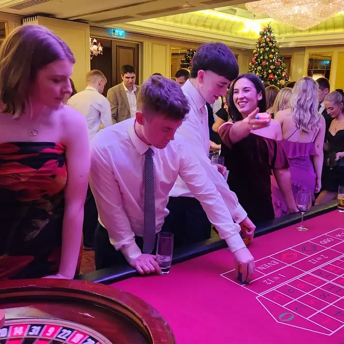 KPMG christmas party casino night