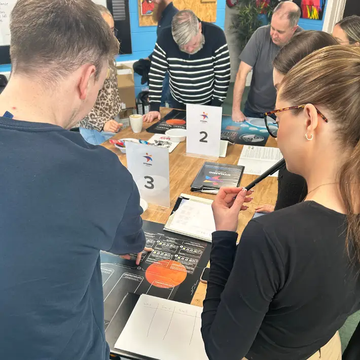 Before mars teams working together