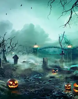 halloween game graveyard