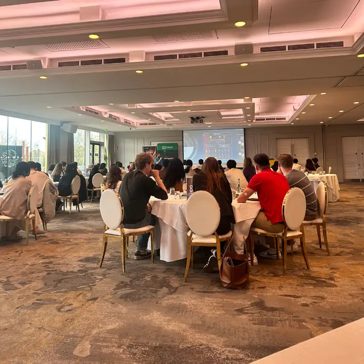 Teams strategising during the Before Mars team training workshop