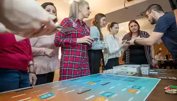 Group taking part in before mars event