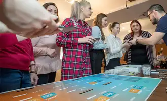 Group taking part in before mars event