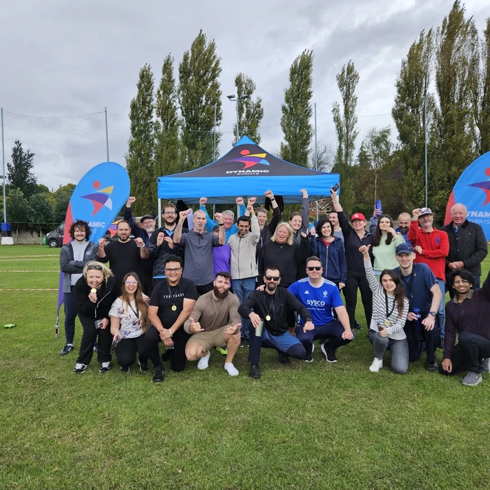 outdoor Sports Day team building event for irish corporate teams