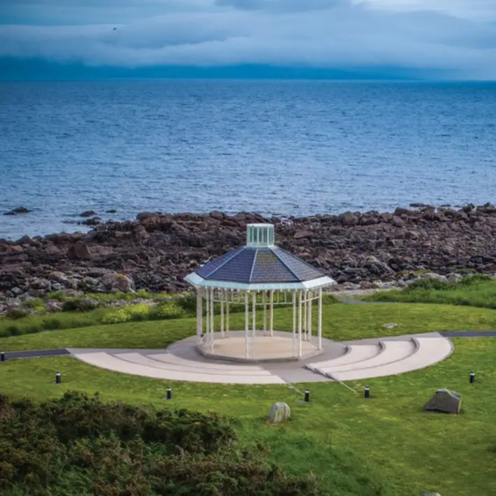 view from connemara coast hotel in galway