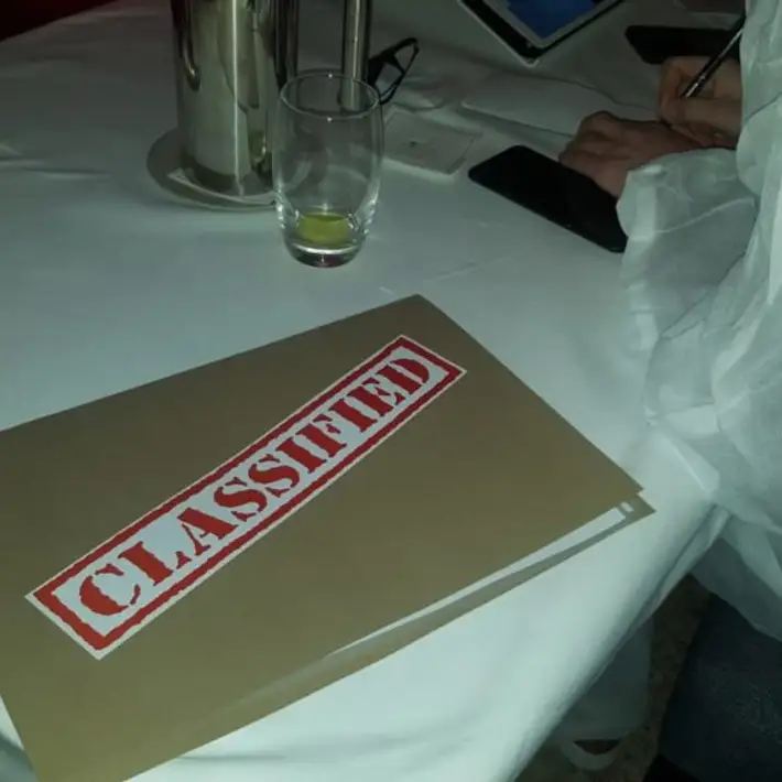 classified folder