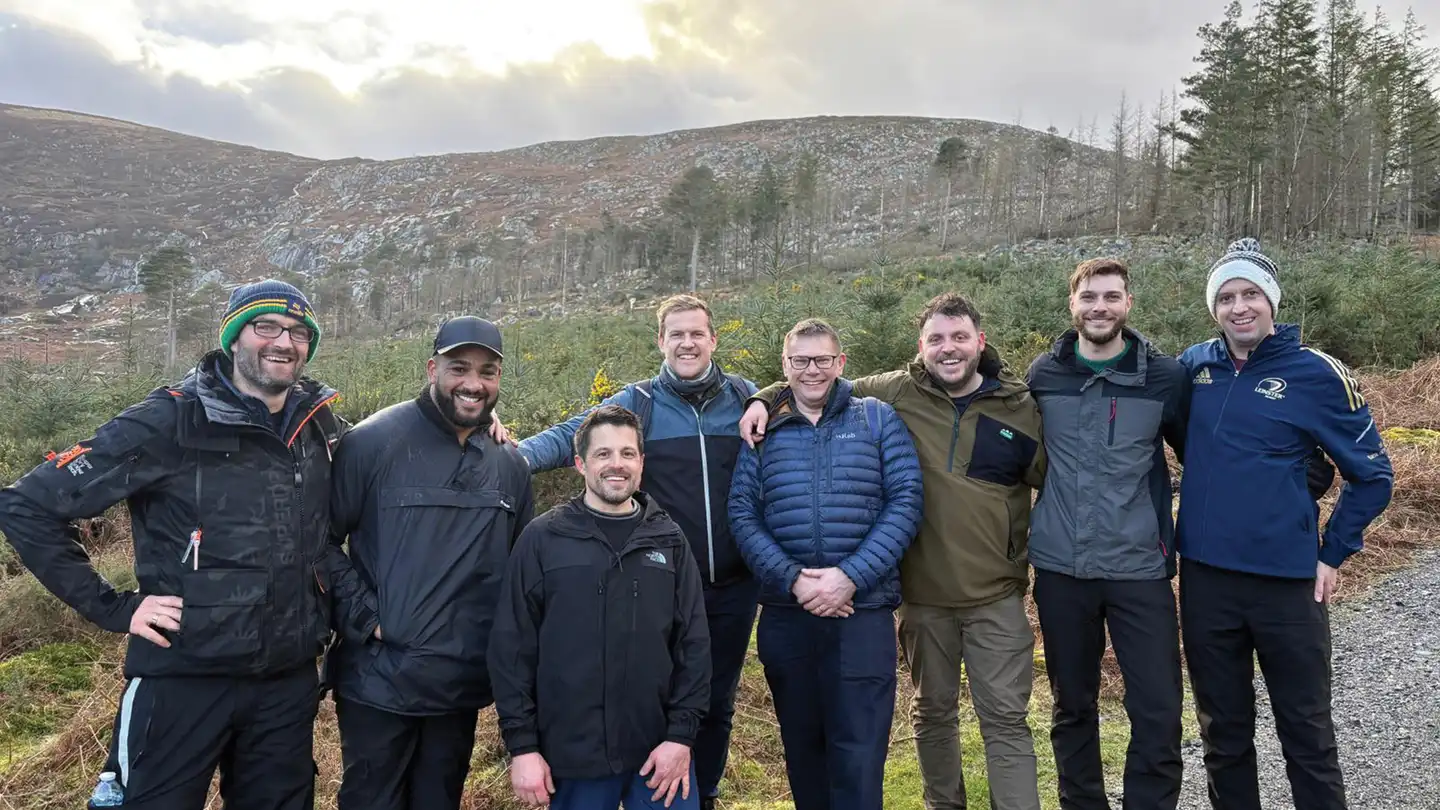 senior leadership team building offsite in wicklow ireland