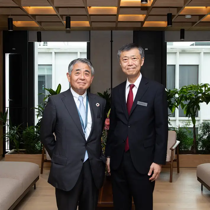 attendees at smbc office opening