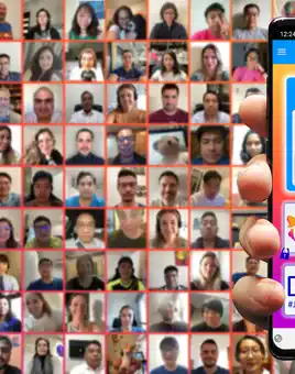 online conference game to encourage participation