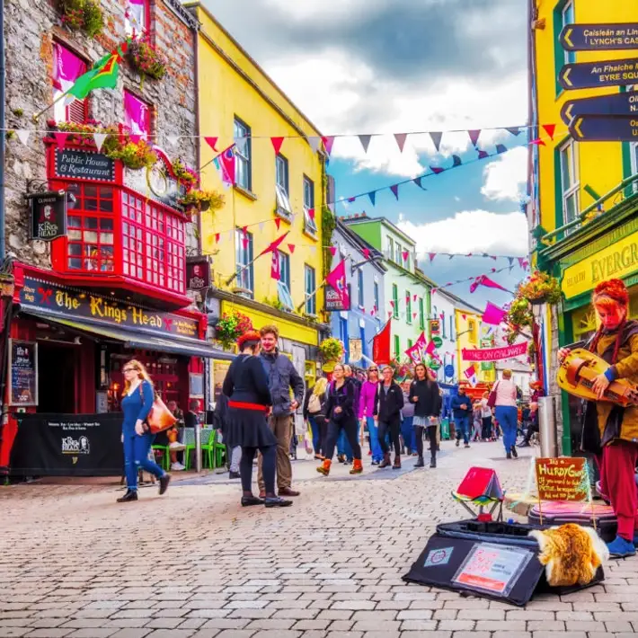 Galway festival Main street