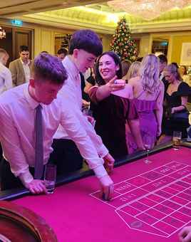 Corporate Casino Night for Work Christmas Party
