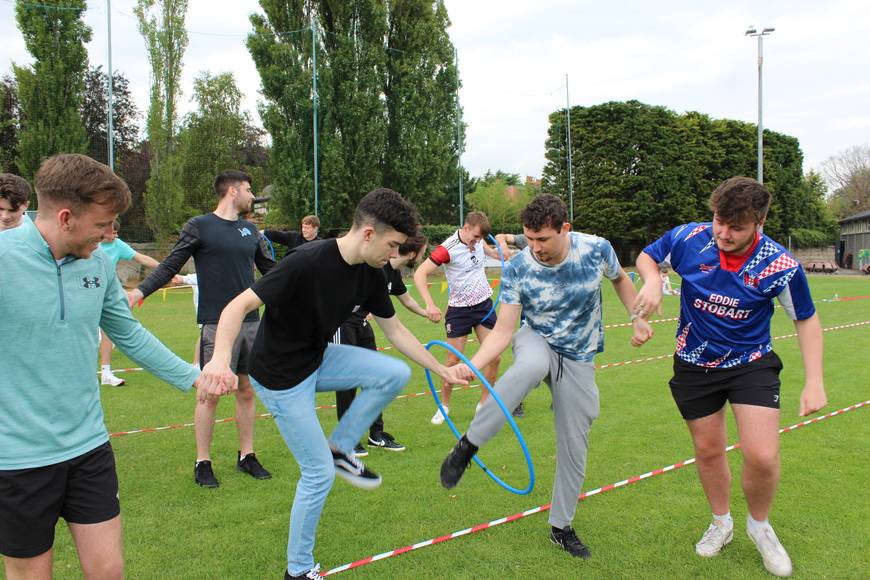 outdoor corporate team building activity waterford
