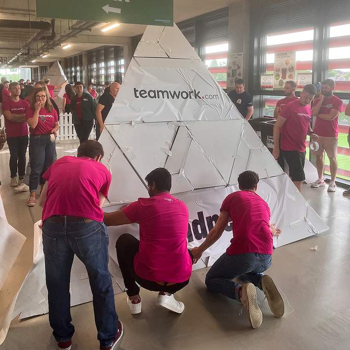 teamwork pyramid