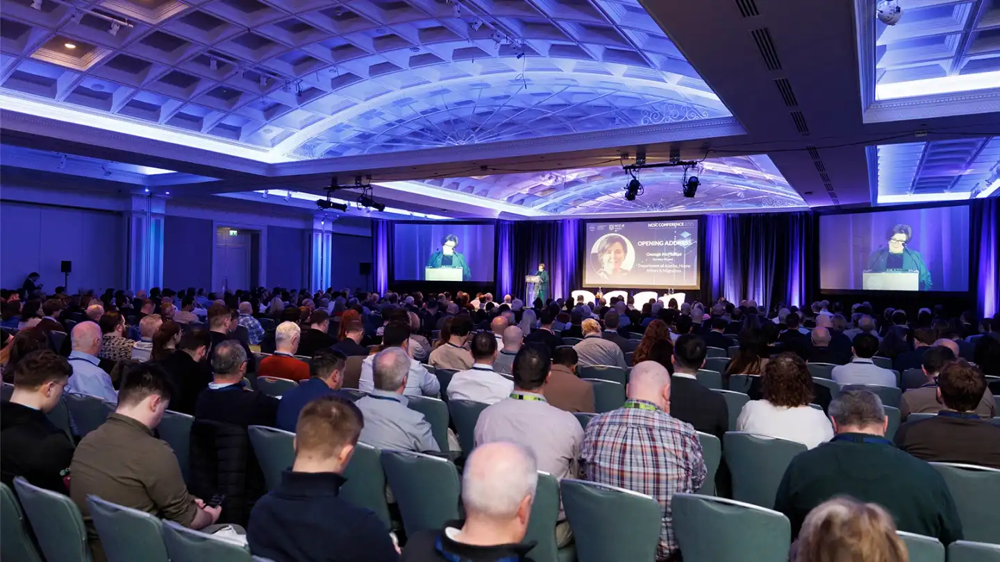 crowd view at The National Cyber Security Centre Conference 2025