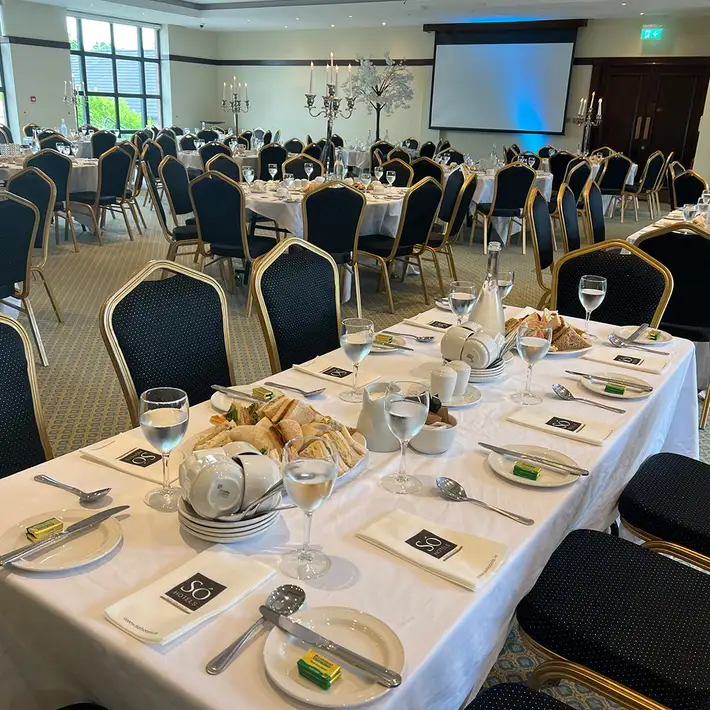 Plan your next corporate team-building event at Castletroy Park Hotel & Leisure Club with Dynamic Events. conference room