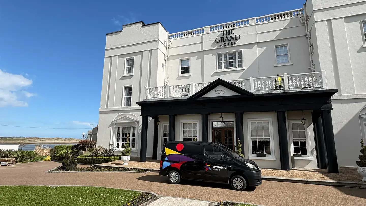 The Grand Hotel Malahide Dublin exterior as a corporate event venue for team building, conferences and business events