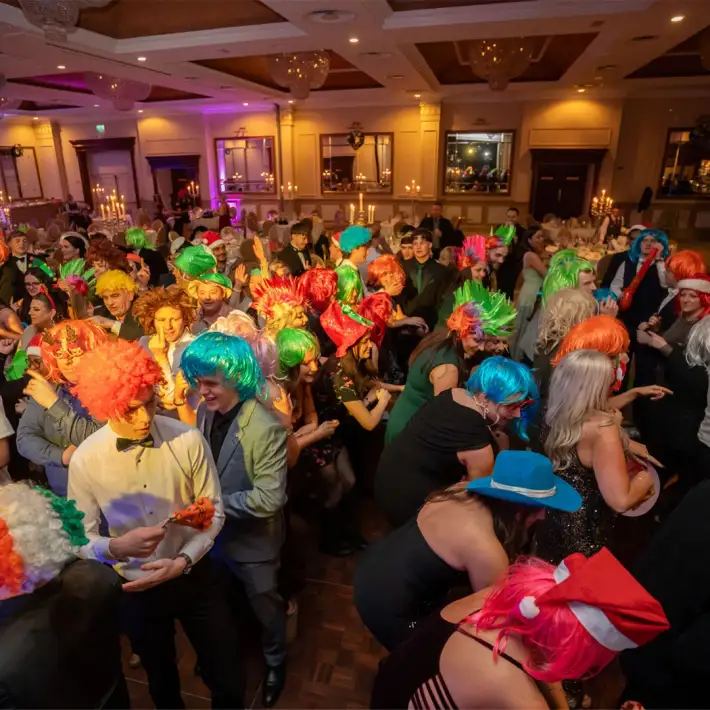 disco bingo fun with props for killashee hotel
