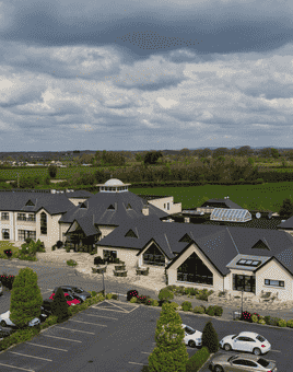 a clanard court hotel aerial shot