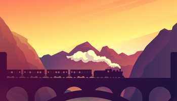 train on tracks