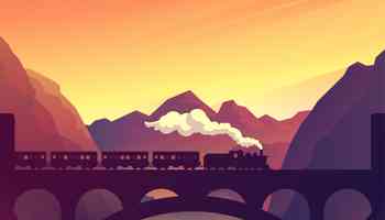 train on tracks