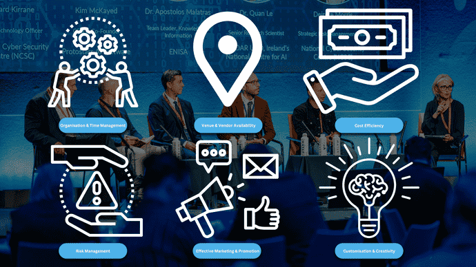 List of why early event planning matters