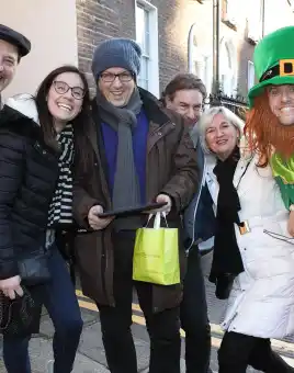 st patricks day themed outdoor team building activity for corporates in ireland