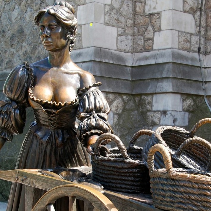 molly malone statue in dublin
