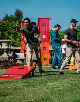 archery outdoor team building events ireland