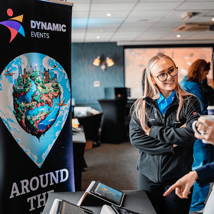 Sales team at Dynamic Events Ireland Showcase