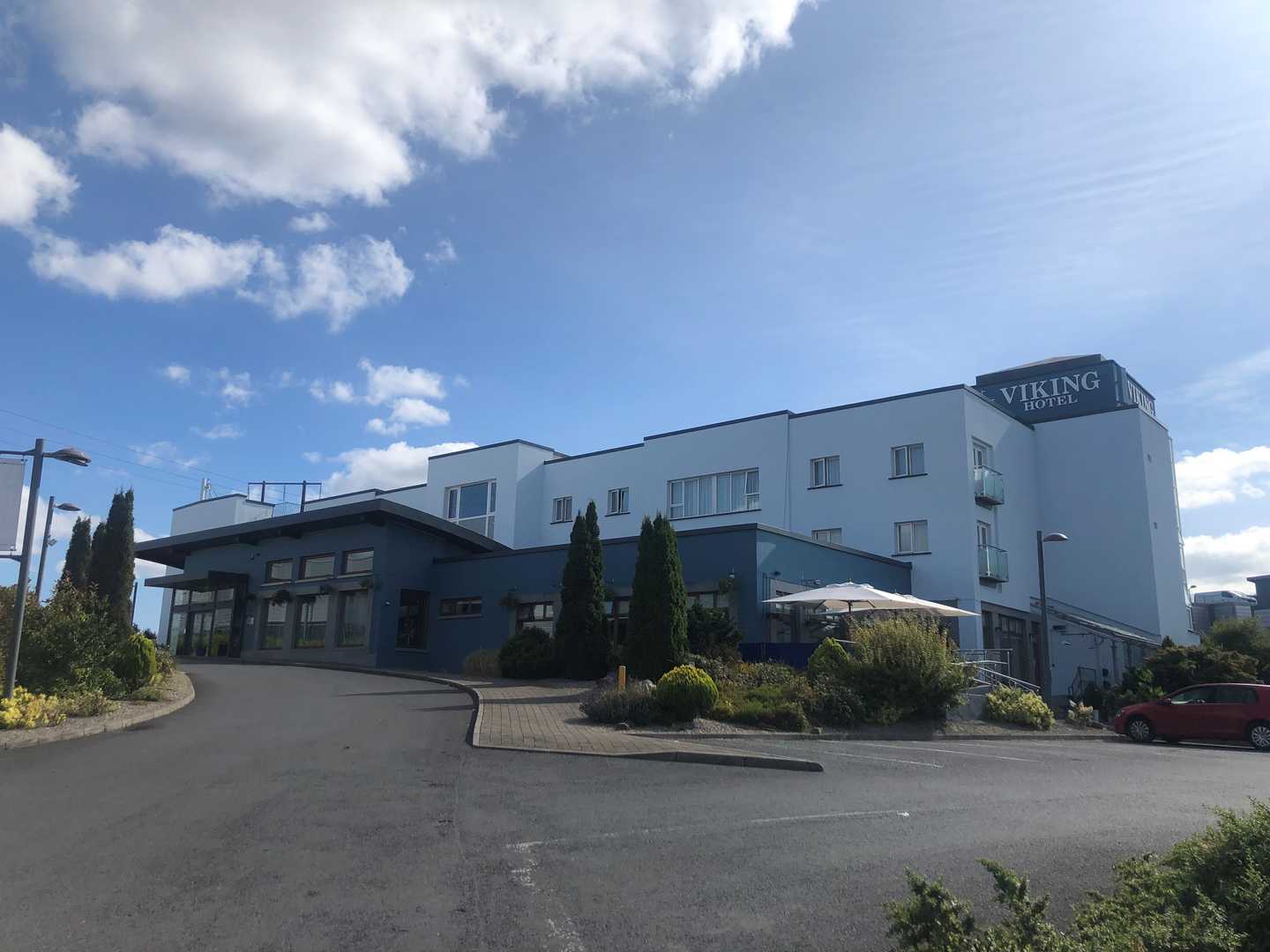 Exterior of hotel