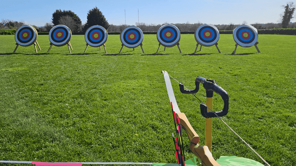 archery Corporate team building Dynamic Events Ireland in Belfast Northern Ireland