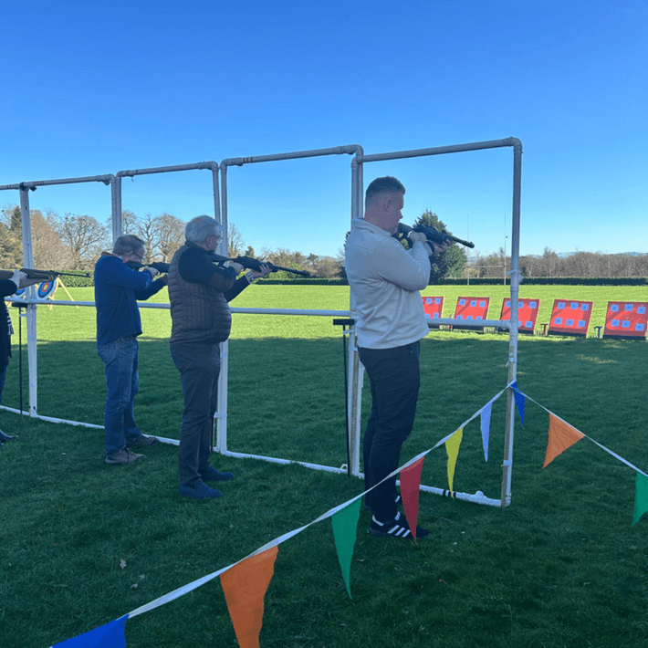 Shooting air rifles