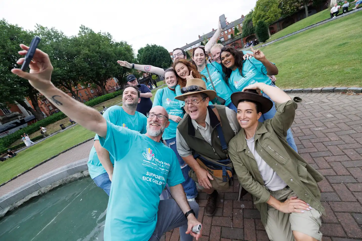 Clash of the companies team challenges in St. Patricks park