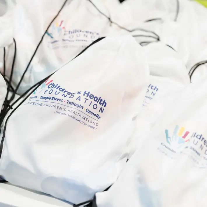 CHF branded goody bags 