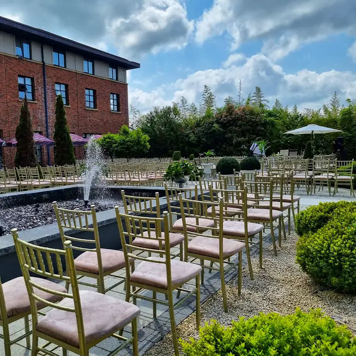 Plan your next corporate team-building event at Castletroy Park Hotel & Leisure Club with Dynamic Events. outdoor area