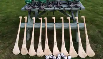 hurleys and sliotars for gaa corporate team building 